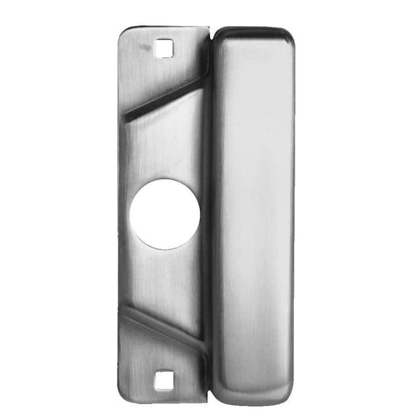 3-1/2" x 8" Blank Latch Protector Plate for Electric Strike with EBF Fasteners